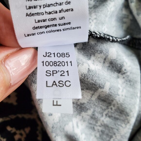 LASCANA Boho Halter Dress Style X29472  Black/Cream Size XS - Picture 8 of 12